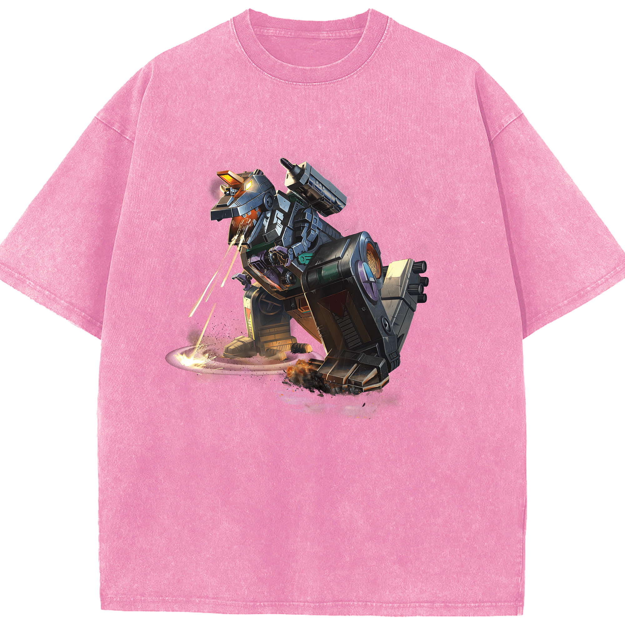 （画像用） Transformers トランスフォーマー 綿100% ヴィンテージ風 半袖Tシャツ（フロントプリント）
